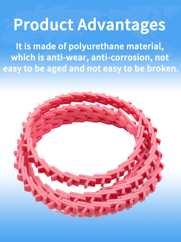 Twist Link Belt advantage