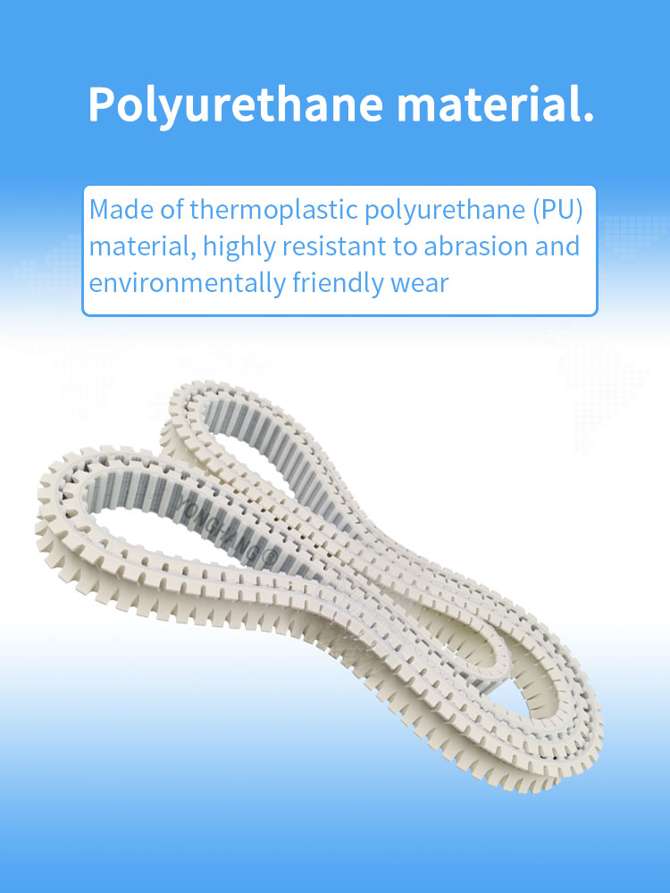 YONGHANG L type PU Driving Timing Belt for Sausage Filling Machine 11