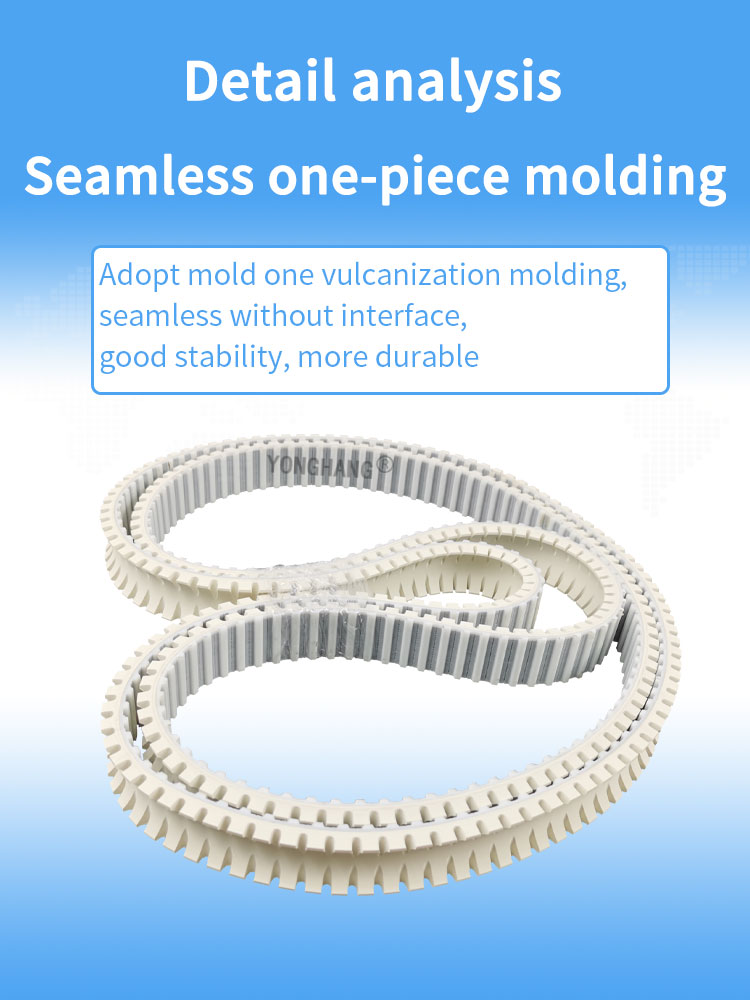YONGHANG L type PU Driving Timing Belt for Sausage Filling Machine 10
