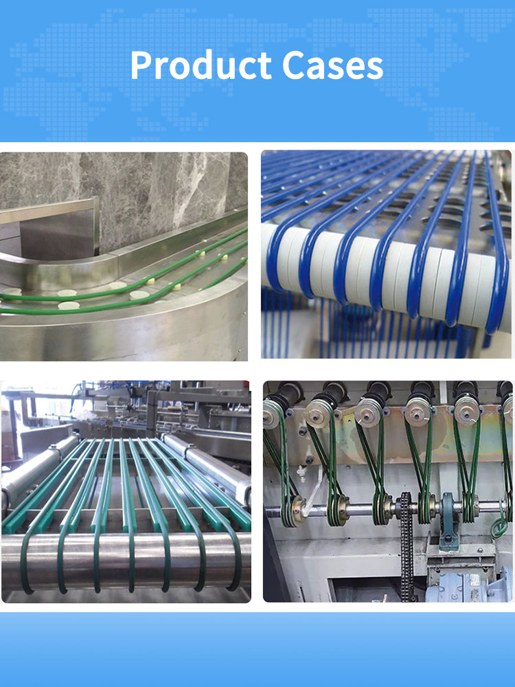 Customized  tpu round belt polyurethane triangle belt connector round belt manufacturers 16