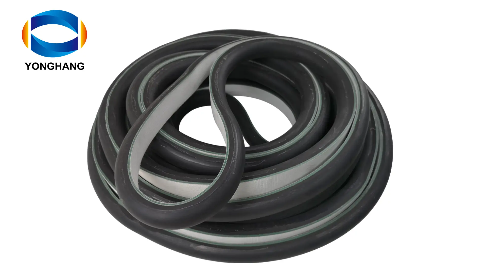 Yonghangbelt Custom Semi-circular Black foam PVC Conveyor Belt For Watermelon Machine 1