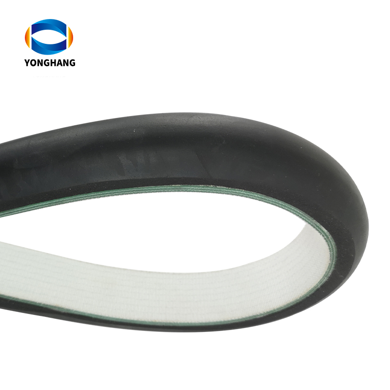 Yonghangbelt Custom Semi-circular Black foam PVC Conveyor Belt For Watermelon Machine 8