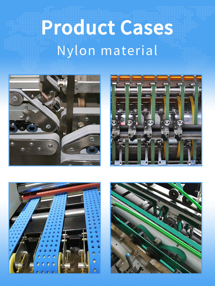 980/1000/1120/1100/1150/1200/1250/1535 8.0mm Thickness Wear-Resisting Rubber Flat Belt Feeder Belt Folder Gluer Belts 17