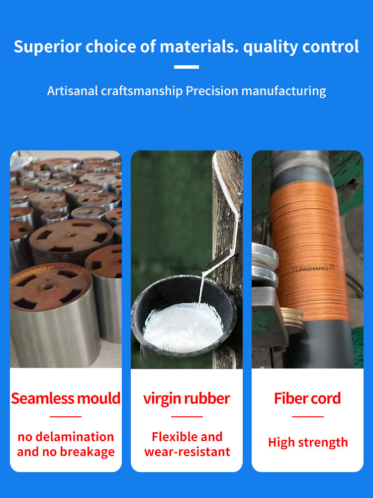 customization vacuum chambers grooves red rubber Linatex flat belts for card lssuing machine 8