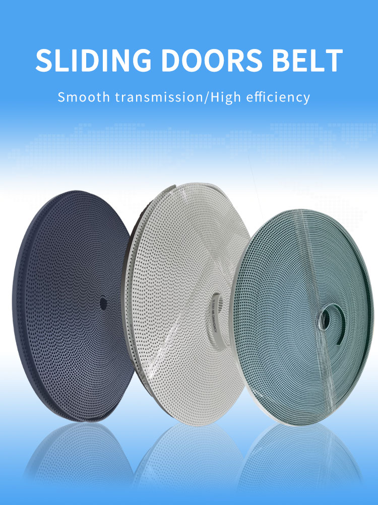 PU  open endless HTD5M 8M RPP5M 8M sliding doors belt 7
