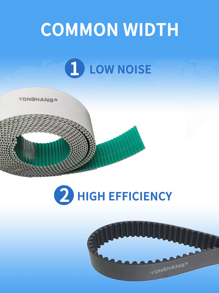 PU  open endless HTD5M 8M RPP5M 8M sliding doors belt 11