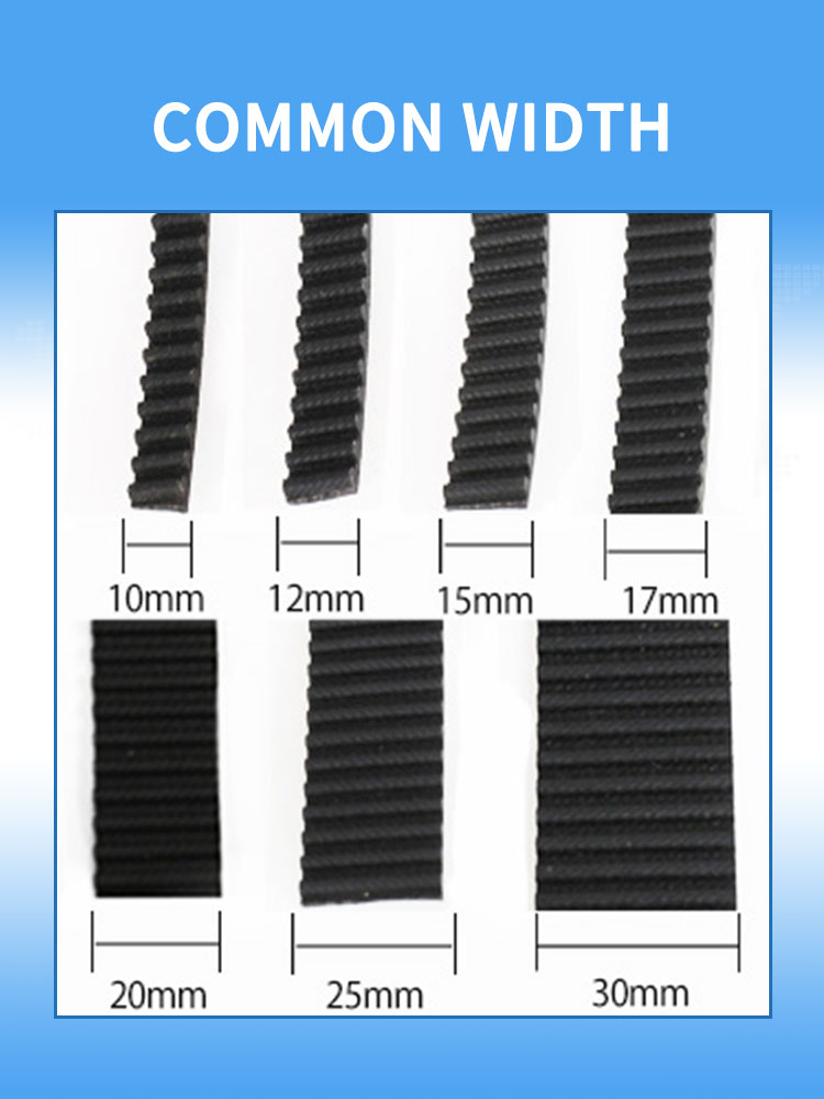 PU  open endless HTD5M 8M RPP5M 8M sliding doors belt 9