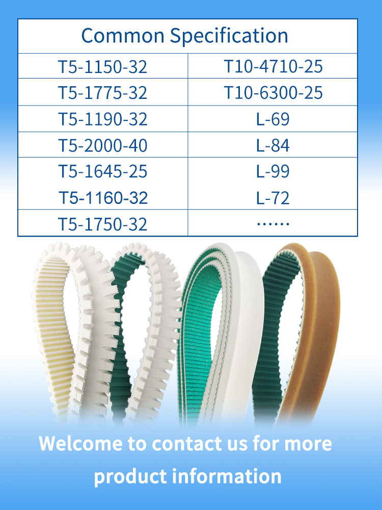 sausage belt with grooving 