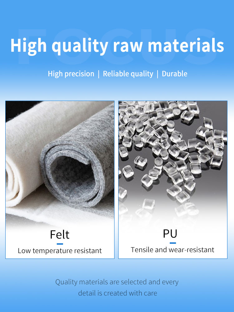 Quality High temperature resistant felts coating timing belts Manufacturer | Yonghang 8