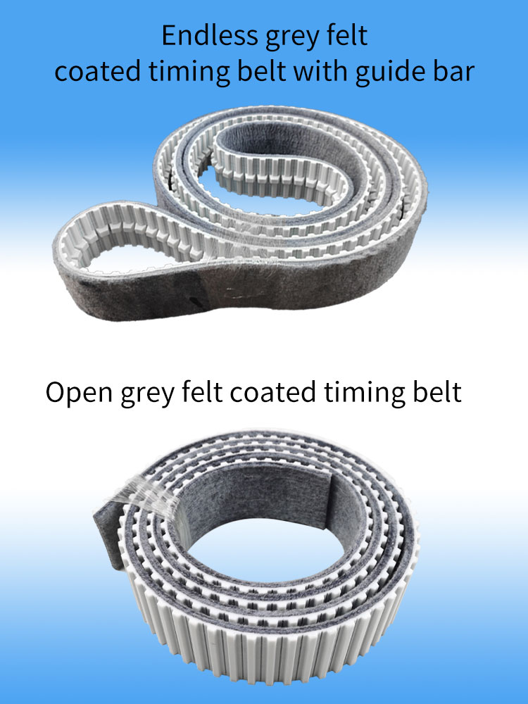 Quality High temperature resistant felts coating timing belts Manufacturer | Yonghang 15