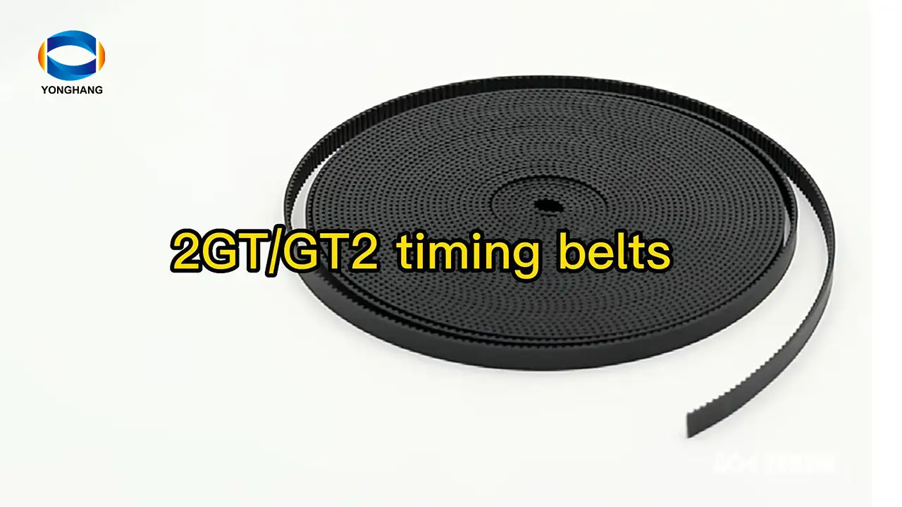 GT2 rubber open fiberglass 2GT timing belt for 3D printer 1