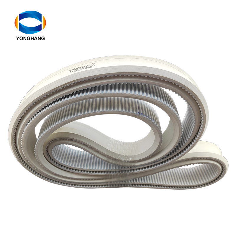 45-T5-1750mm /32-T5-1160mm sausage polyurethane toothed belts with grooving rubber coating 7