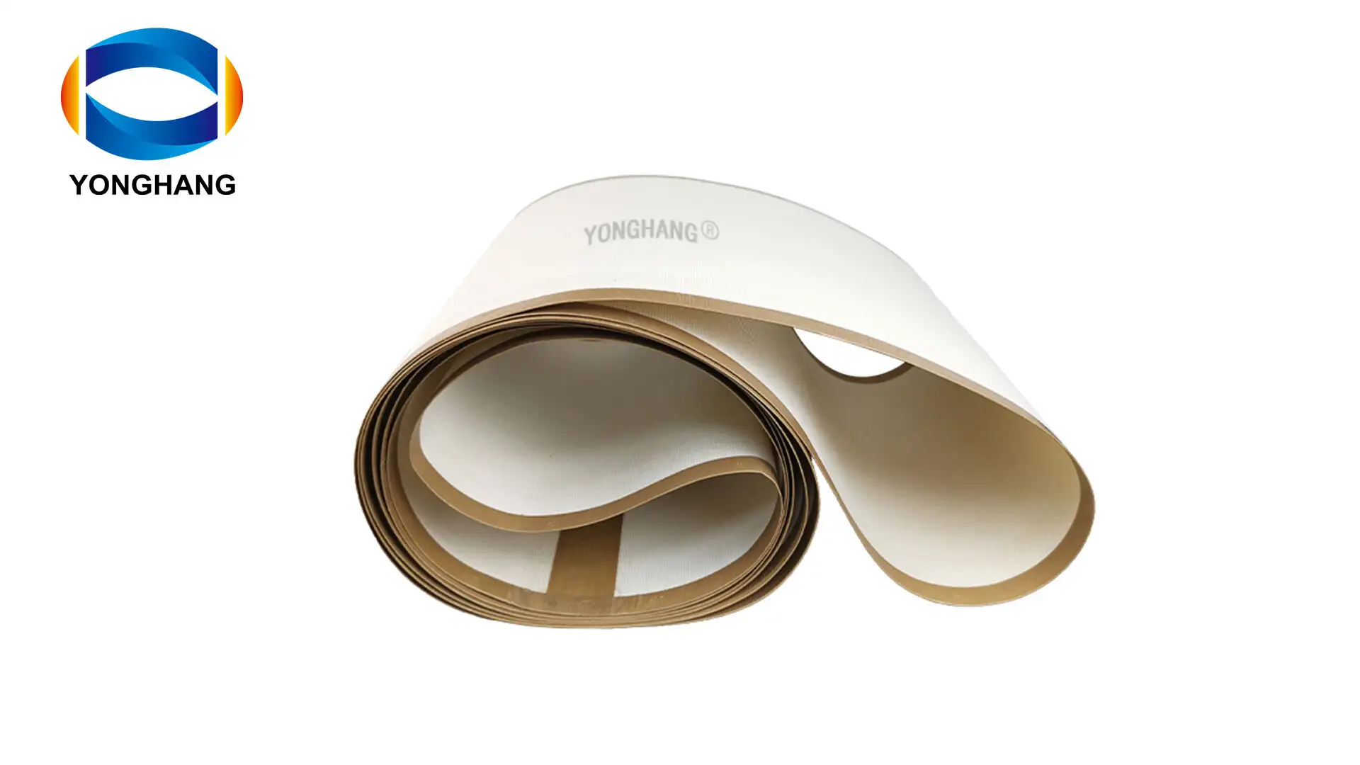 Professional manufacturer high temperature resistant to 300 degrees ovens white PTFE teflon conveyor belt 1