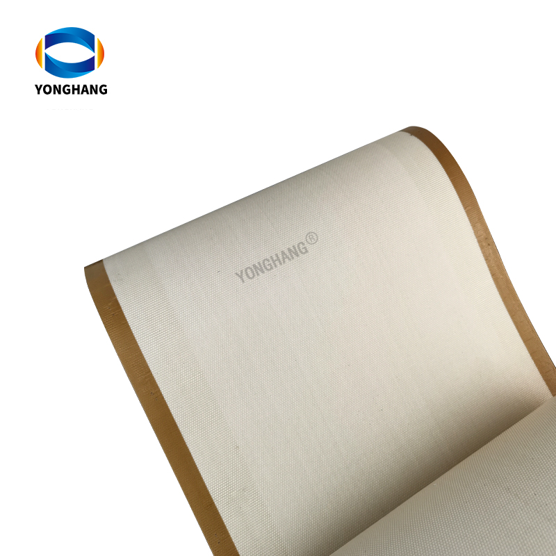Professional manufacturer high temperature resistant to 300 degrees ovens white PTFE teflon conveyor belt 8