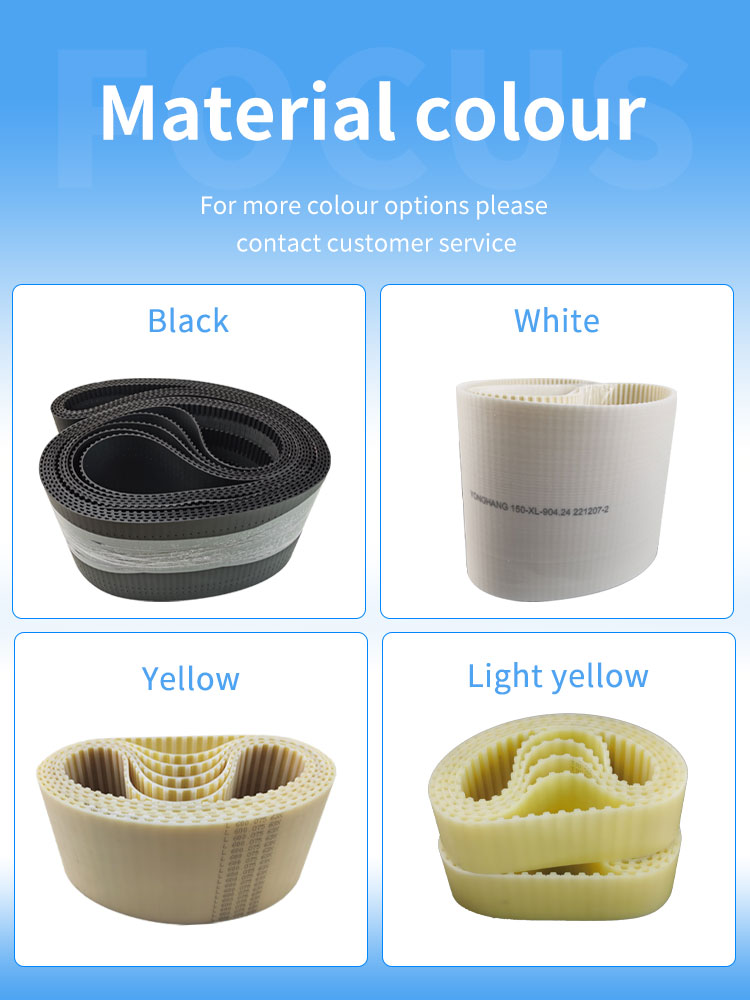 PU timing belt HTD STD S3M 5M S5M 8M T5 T10 AT5 AT10 AT20 H XH  Polyurethane Meld Urethane Kevlar Cord Timing belts 10