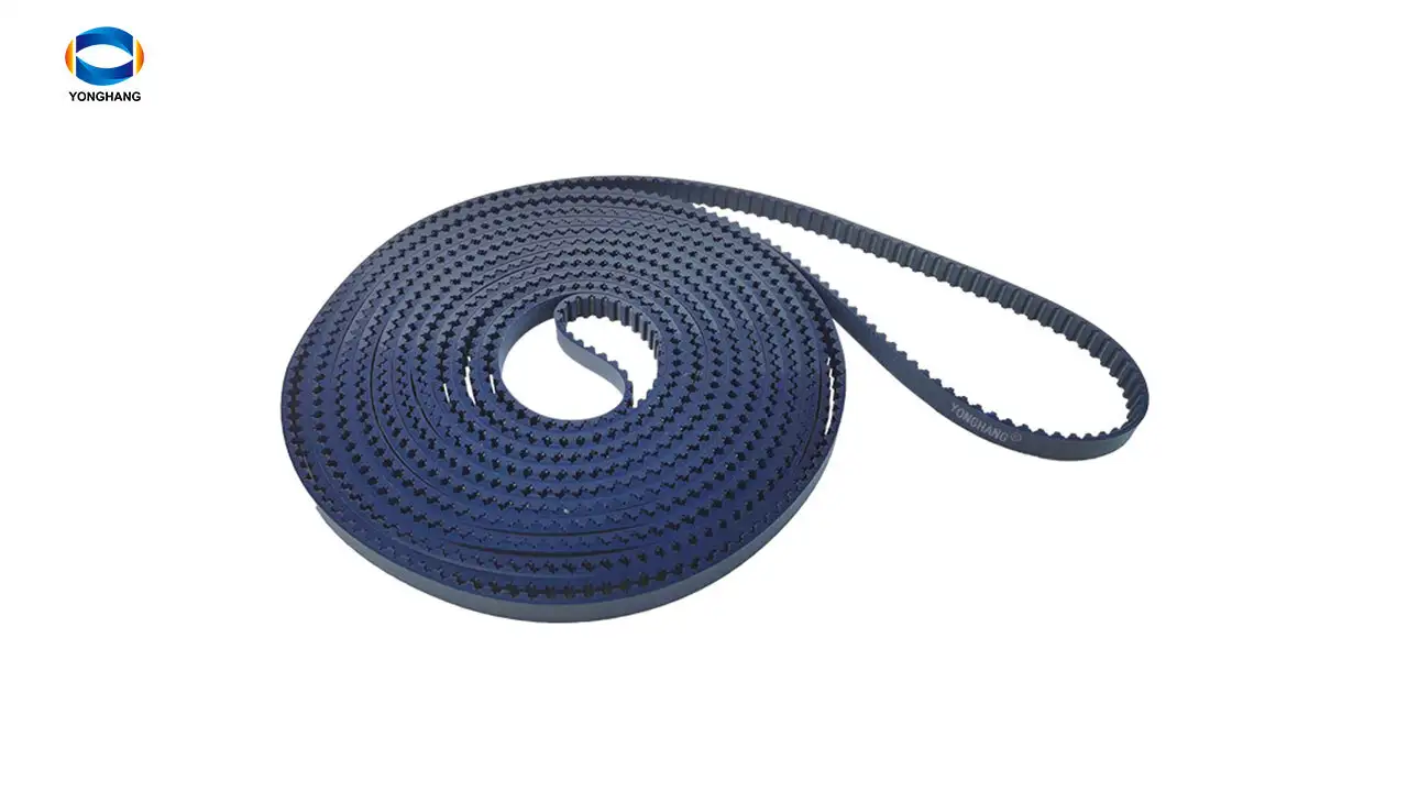 Circular knitting machine parts TT5 PU material blue color transmission timing tooth belts 1