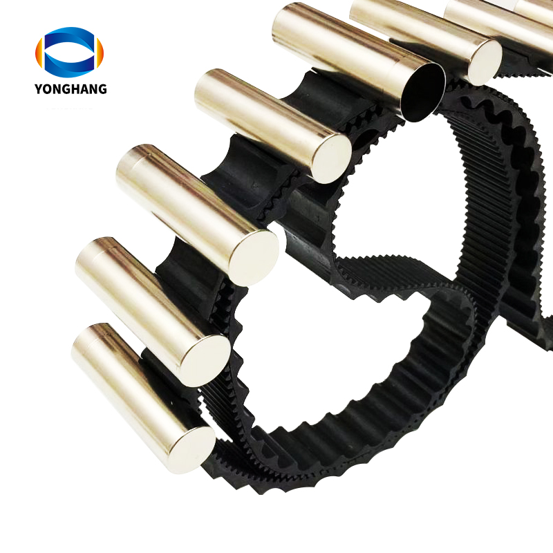 New R&D customised polyurethane toothed belts of all sizes transmission power magnetic timing belts 8