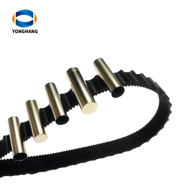 New R&D customised polyurethane toothed belts of all sizes transmission power magnetic timing belts 9