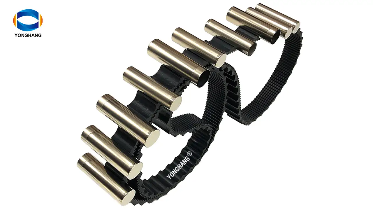 New R&amp;D customised polyurethane toothed belts of all sizes transmission power magnetic timing belts 1