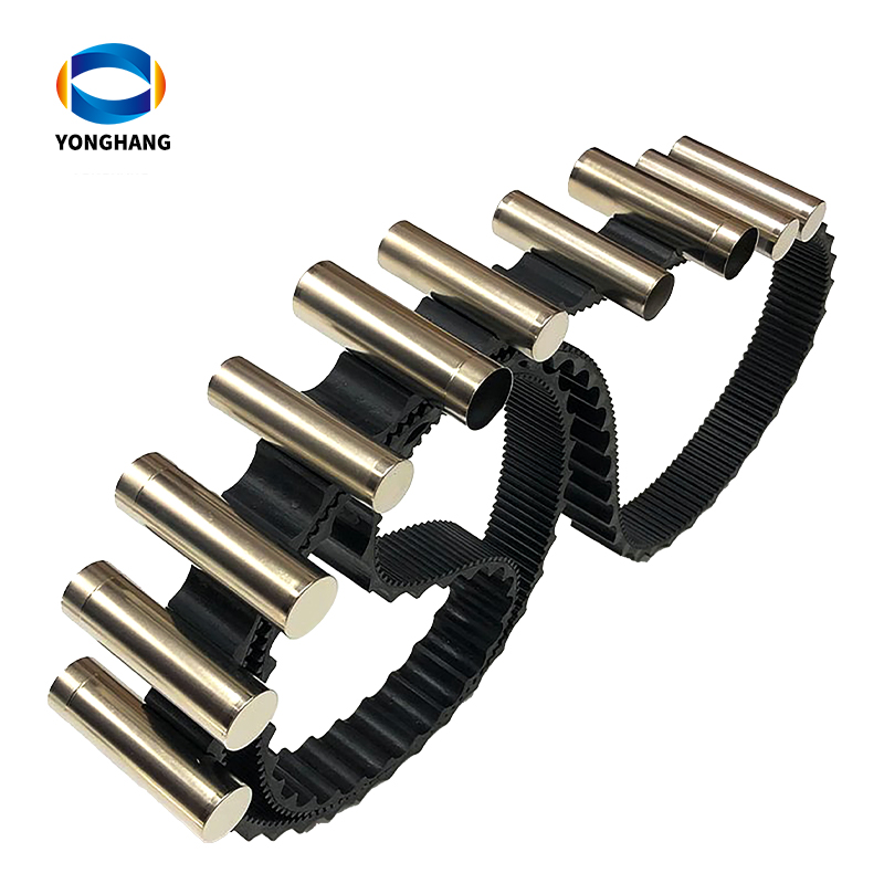 New R&D customised polyurethane toothed belts of all sizes transmission power magnetic timing belts 7