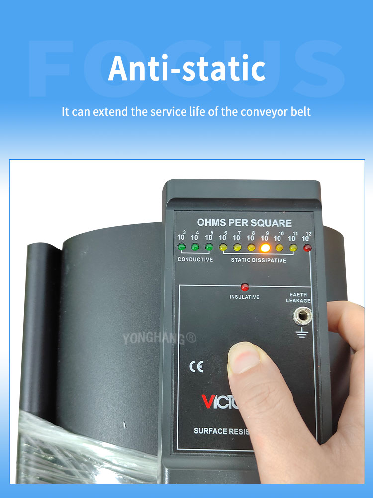 Dark green/white/red/black/PVC/pu conveyor belt and processing skirt baffle block 19