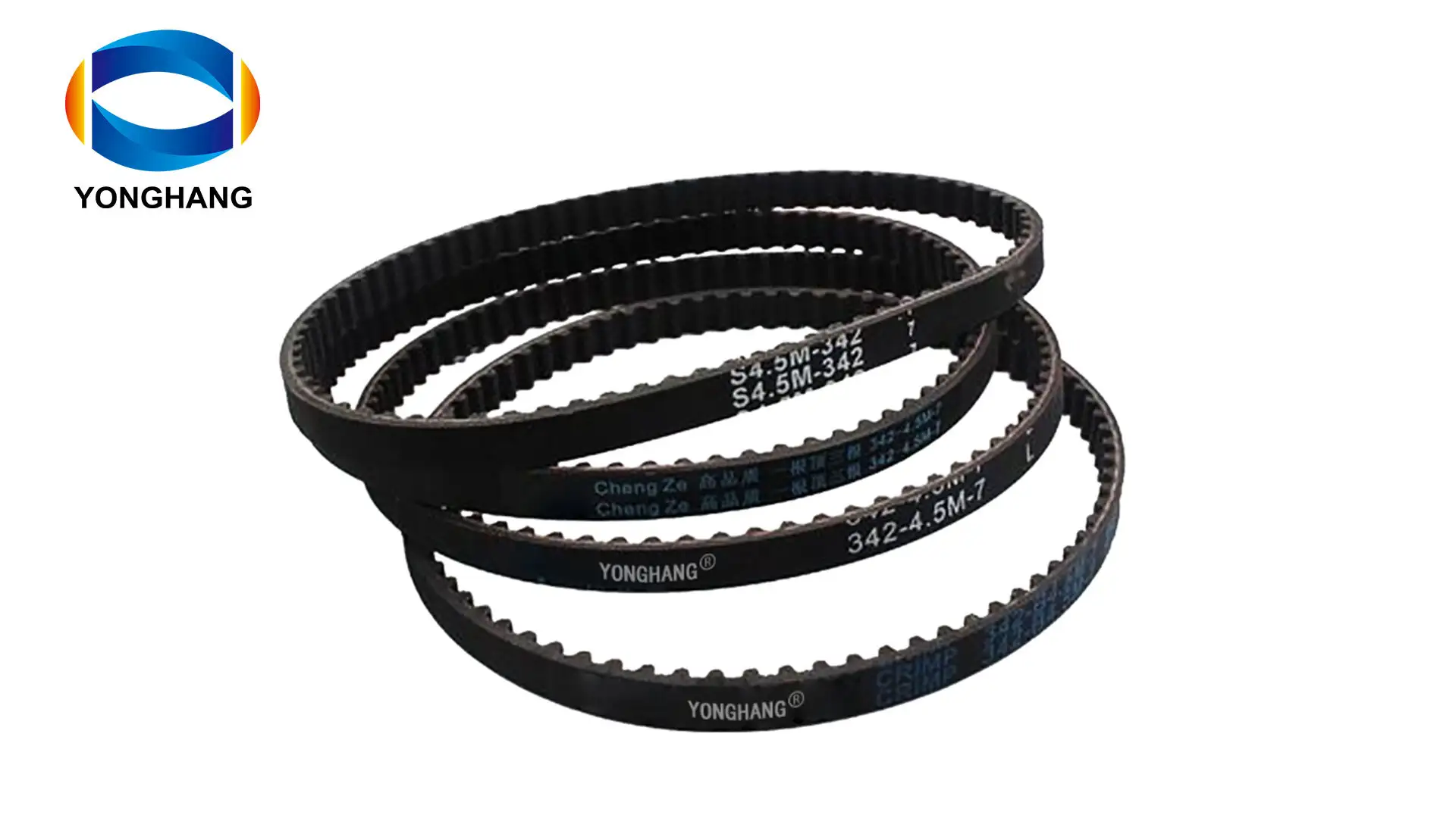 4.5M-342-7mm 140/GX35 rubber toothed grass trimmer belt 4 stroke brush cutter accessories GX35 timing belts 1