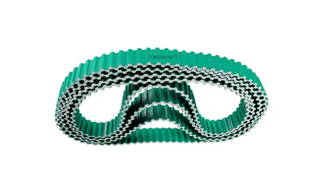 PAZ/PAR/NFT/NFB Photovoltaic industry timing belt with green cloth 1