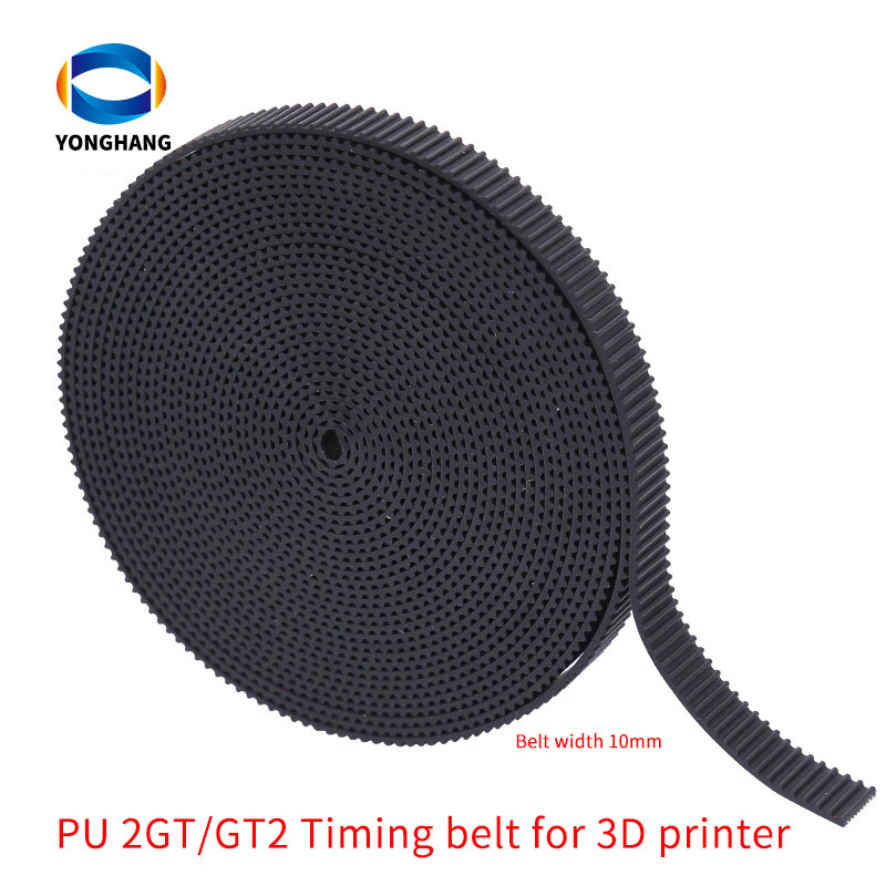 Gt2/2GT Timing Belt with steel core 3D Printers Parts 6mm/10mm width 9