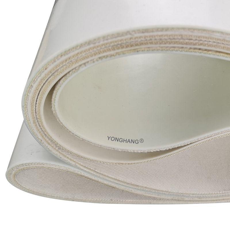 food grade white Silicone conveyor belt   food industry 6