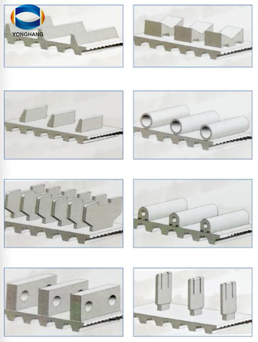 Customized PU timing belt with Cleats manufacturers From China | Yonghang 5