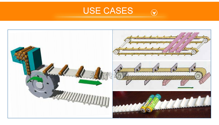 Customized PU timing belt with Cleats manufacturers From China | Yonghang 2