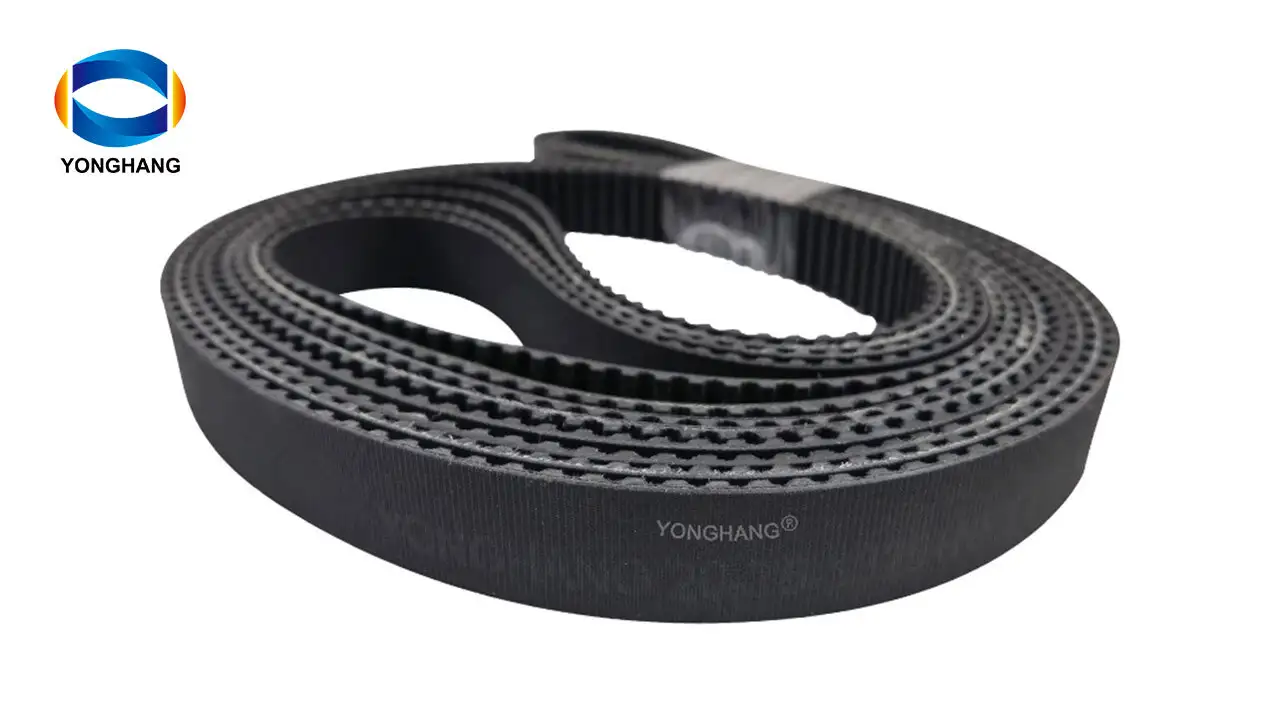 Electricity conduction is 10 to 6 power Anti-static rubber transmission timing tooth belts 1
