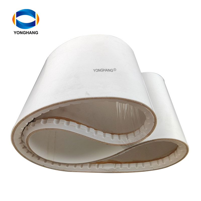 pvc conveyor belt with tooth guide bar