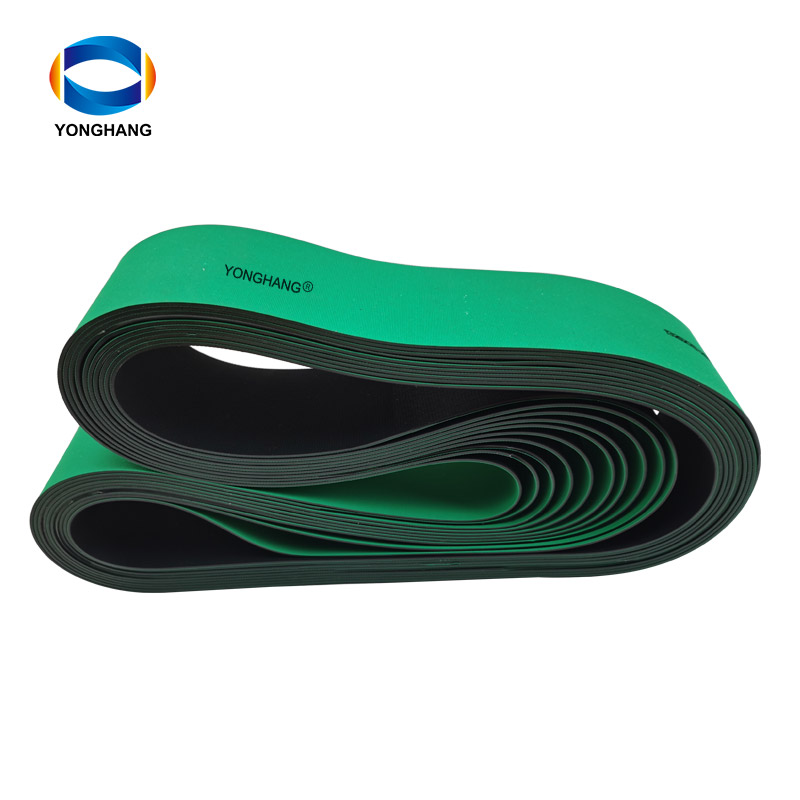 Green black nylon sejone antistatic transmission conveyor flat belts 11