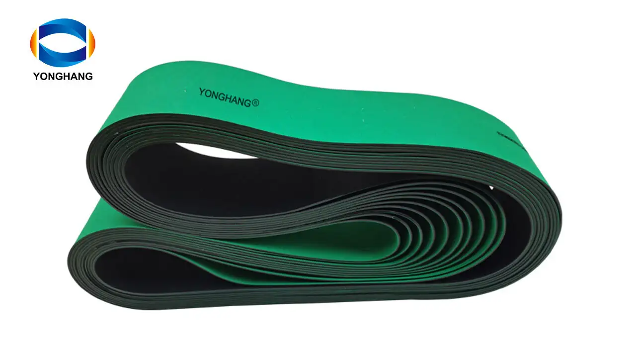 Green black nylon sejone antistatic transmission conveyor flat belts 1
