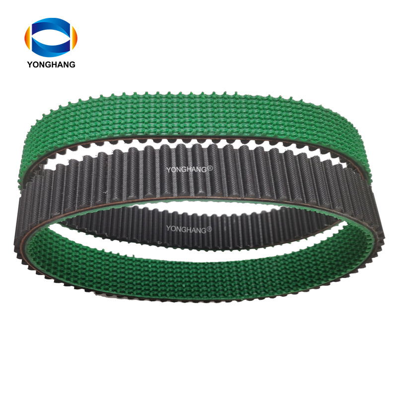 Best Black rubber truly endless wave pattern rough top timing tooth belts 8