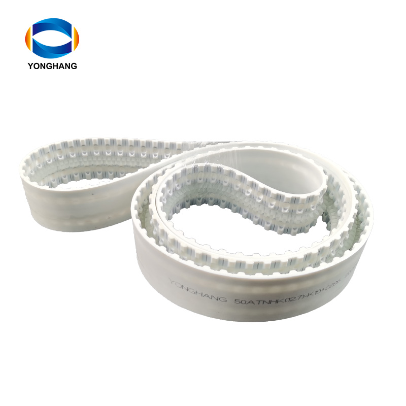 industry truly endless polyurethane ATNHK12.7 timing tooth belts with tracking profile k6 k10 k13 8