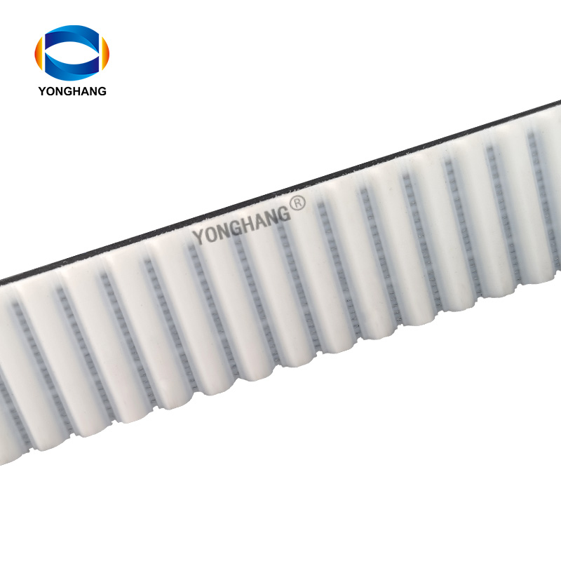 Industrial  Labeling Machine Blue fabric Sponge Coated PU Timing Belts 13