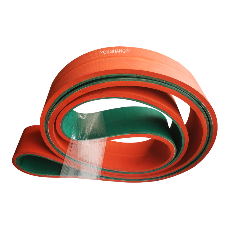 Haul Off Caterpillar extruded Cable Puller Flat Belts 