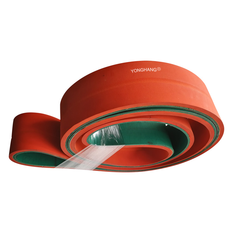 TQD Haul Off Caterpillar extruded Cable Puller Flat Belts 