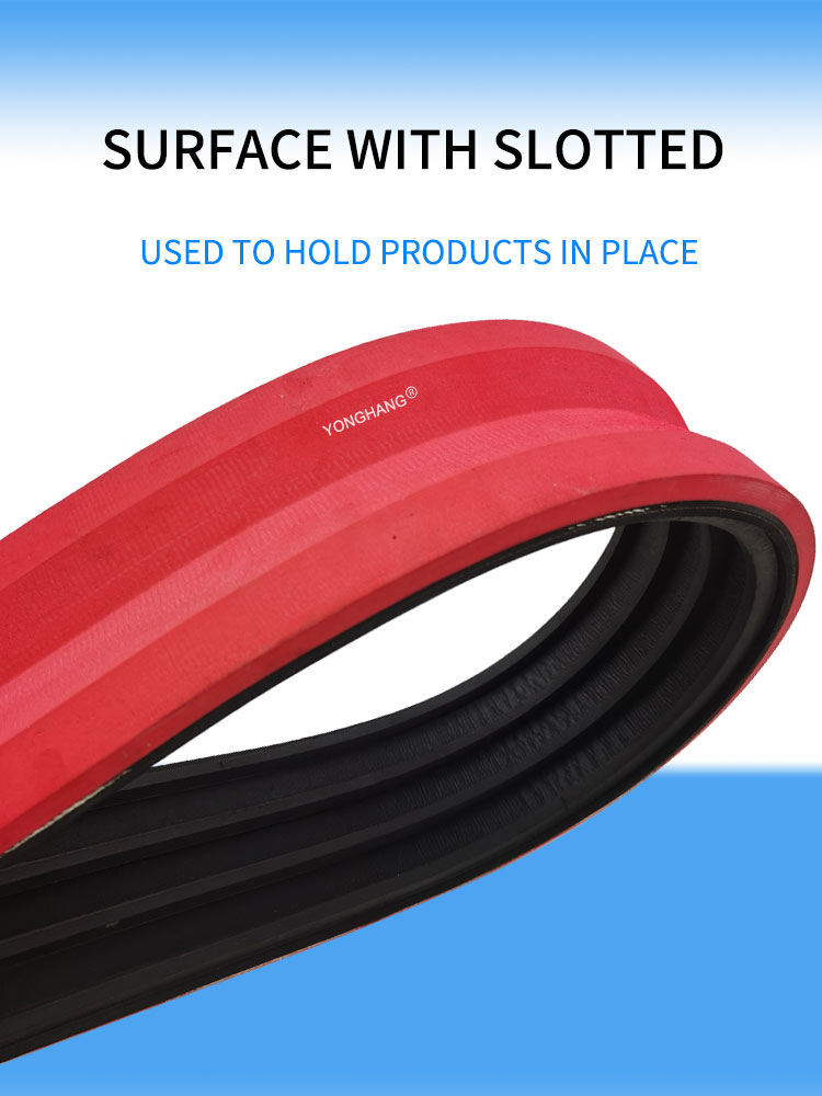 PE foam pipe amp tube haul off transmission power caterpillar extrusion ribs joined v-belt rubber traction pulling belts 11