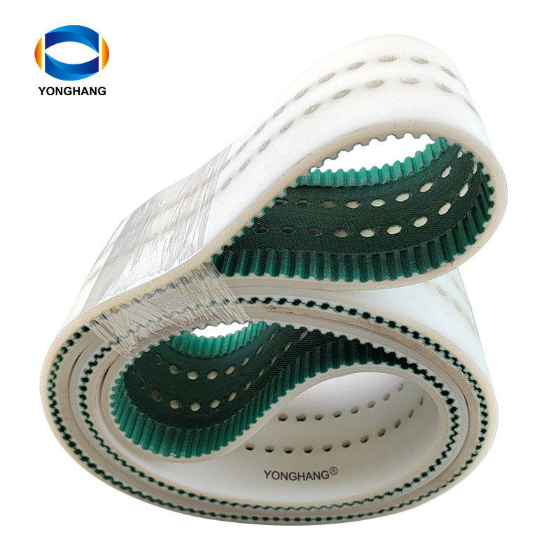 industrial PU hole punch power transmission polyurethane coated PAZ NFT synchronous belts 11