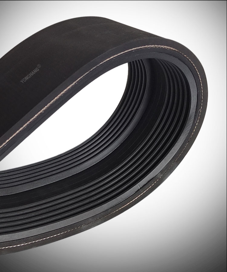 wear-resisting grooving rubber caterpillar belts 18