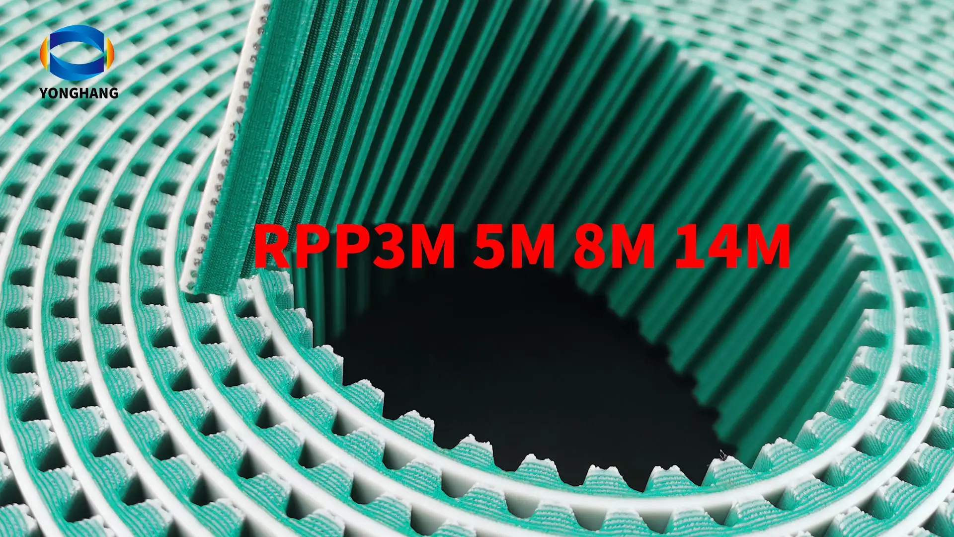 RPP2M 3M 5M 8M 14M Low noise PU timing belts manufacturers From China | Yonghang 1