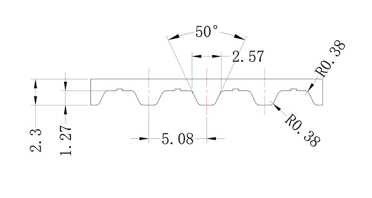 XL Profile timing belts