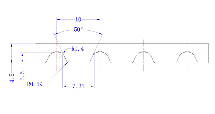 AT3 AT5 AT10 AT15 AT20  Profile PU timing belts wholesaler From China | Yonghang 11