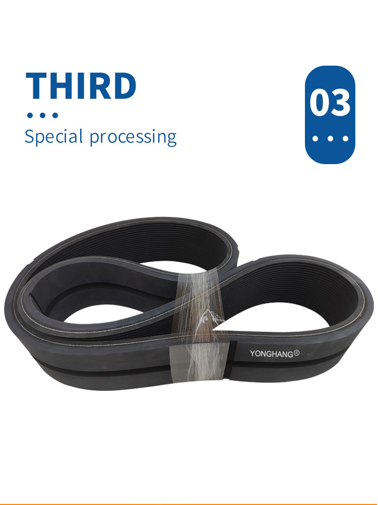 industrial extrusion cable caterpillar haul off rubber belt power traction drive puller belts with surface grooving 11