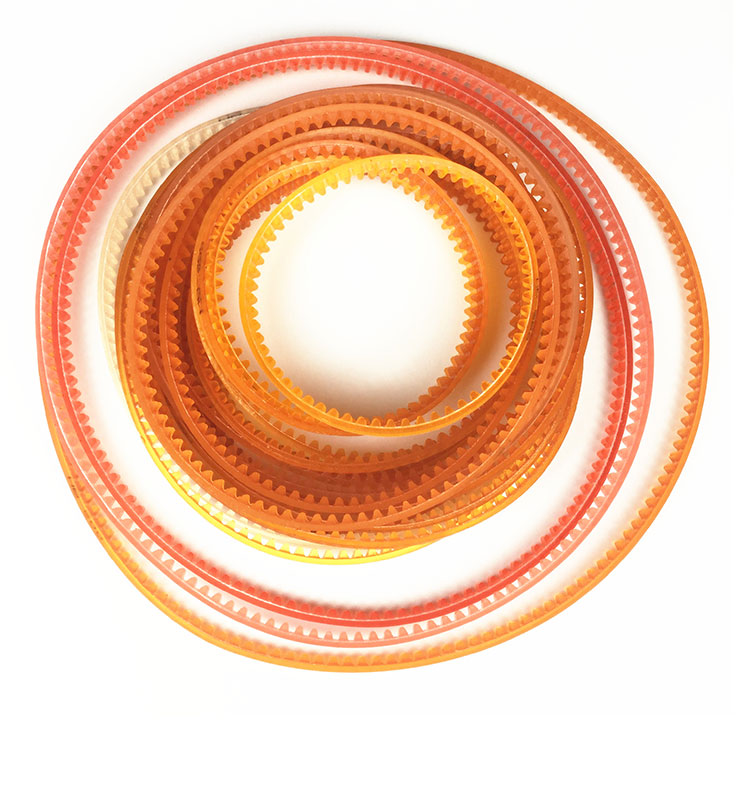 Continuous automatic packaging and sealing machines PU Timing Toothed belt 9