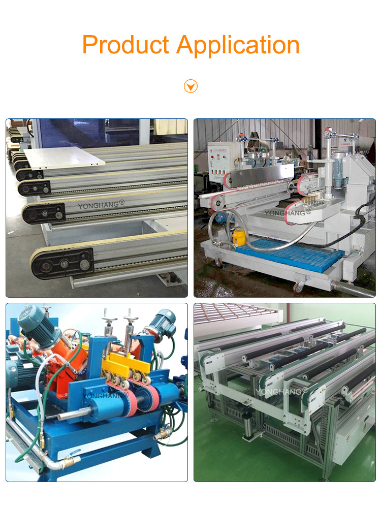 High Friction Pattern Rough Top Antiskid Polyurethane Conveyor Timing Belt 10