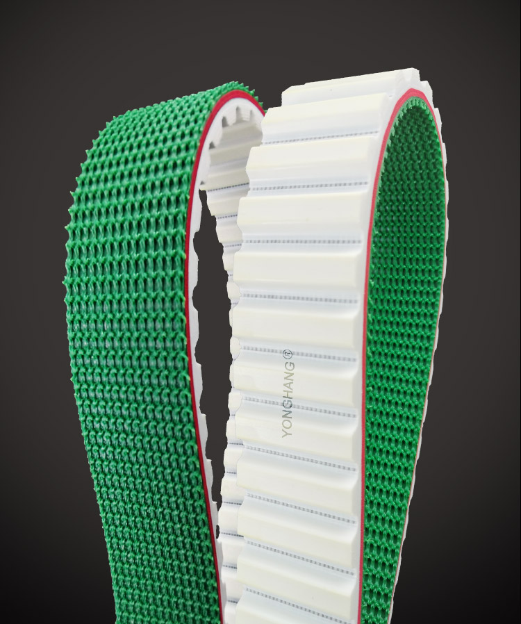 High Friction Pattern Rough Top Antiskid Polyurethane Conveyor Timing Belt 13
